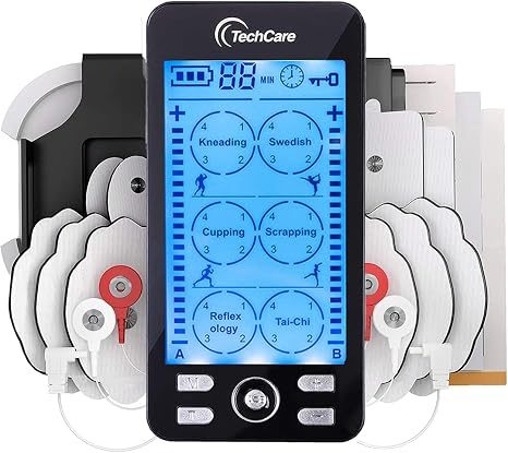 TENS/EMS Unit with Slippers & Massage Belt
