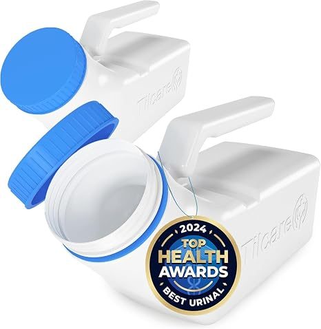 Spill-Proof Portable Urinal (2-Pack)