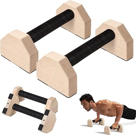 Wooden Parallettes Bars