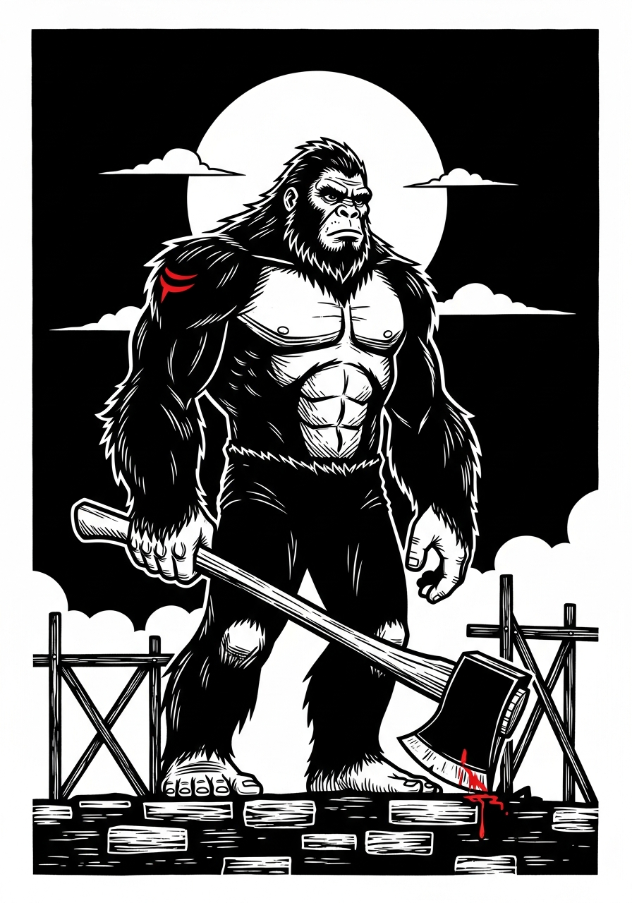 Sasquatch stroke survivor — mobility tools as part of the recovery story, not the end of it